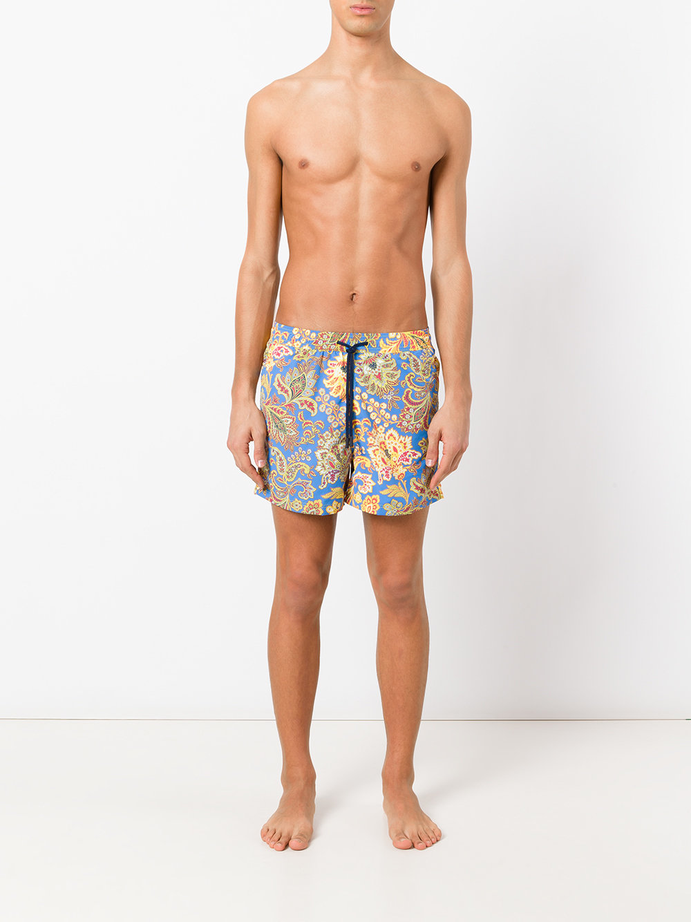 paisley print swim shorts