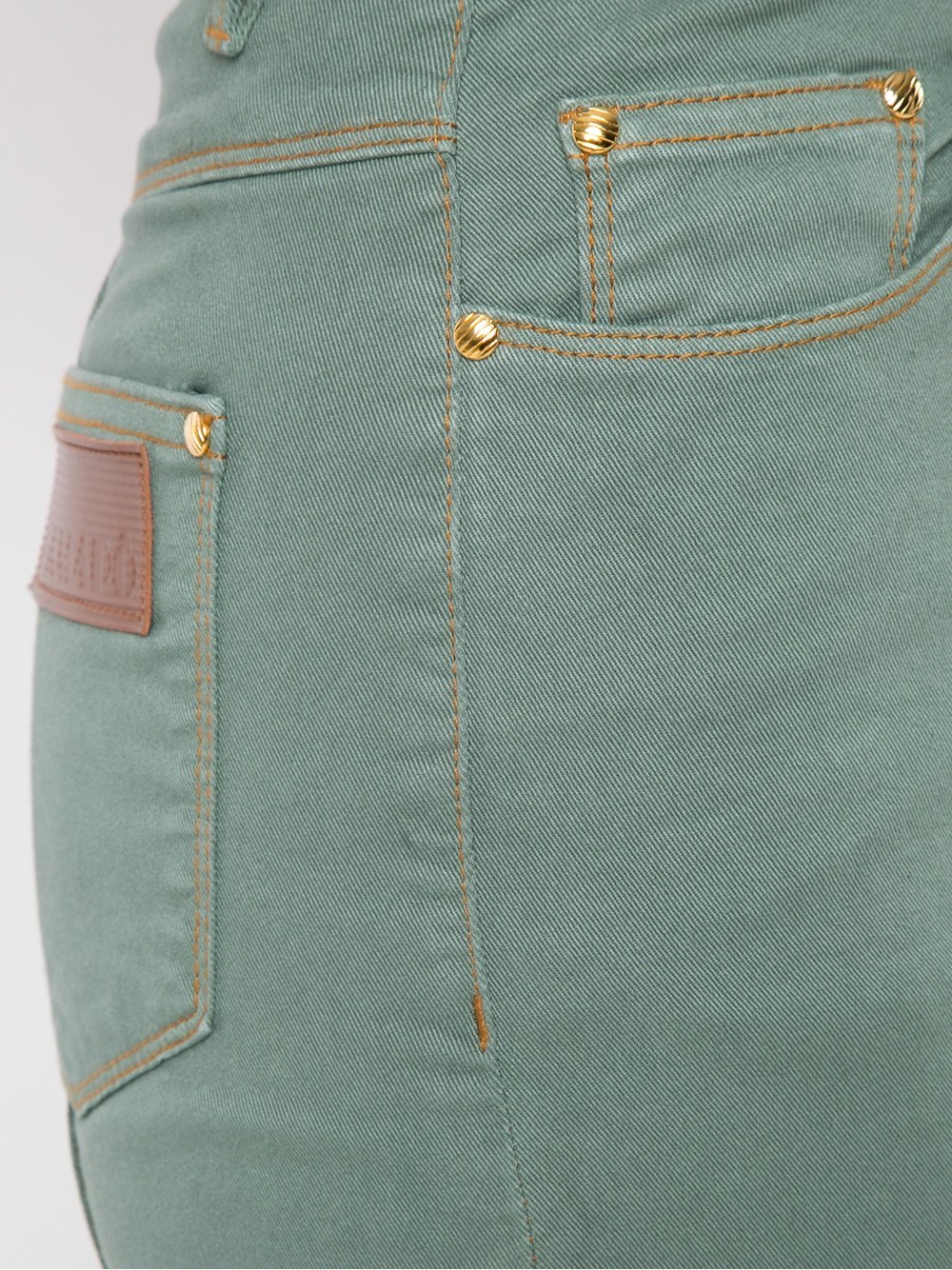 high waist flared jeans