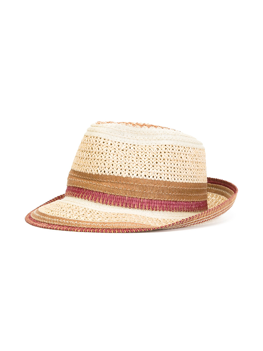 contrast straw hat