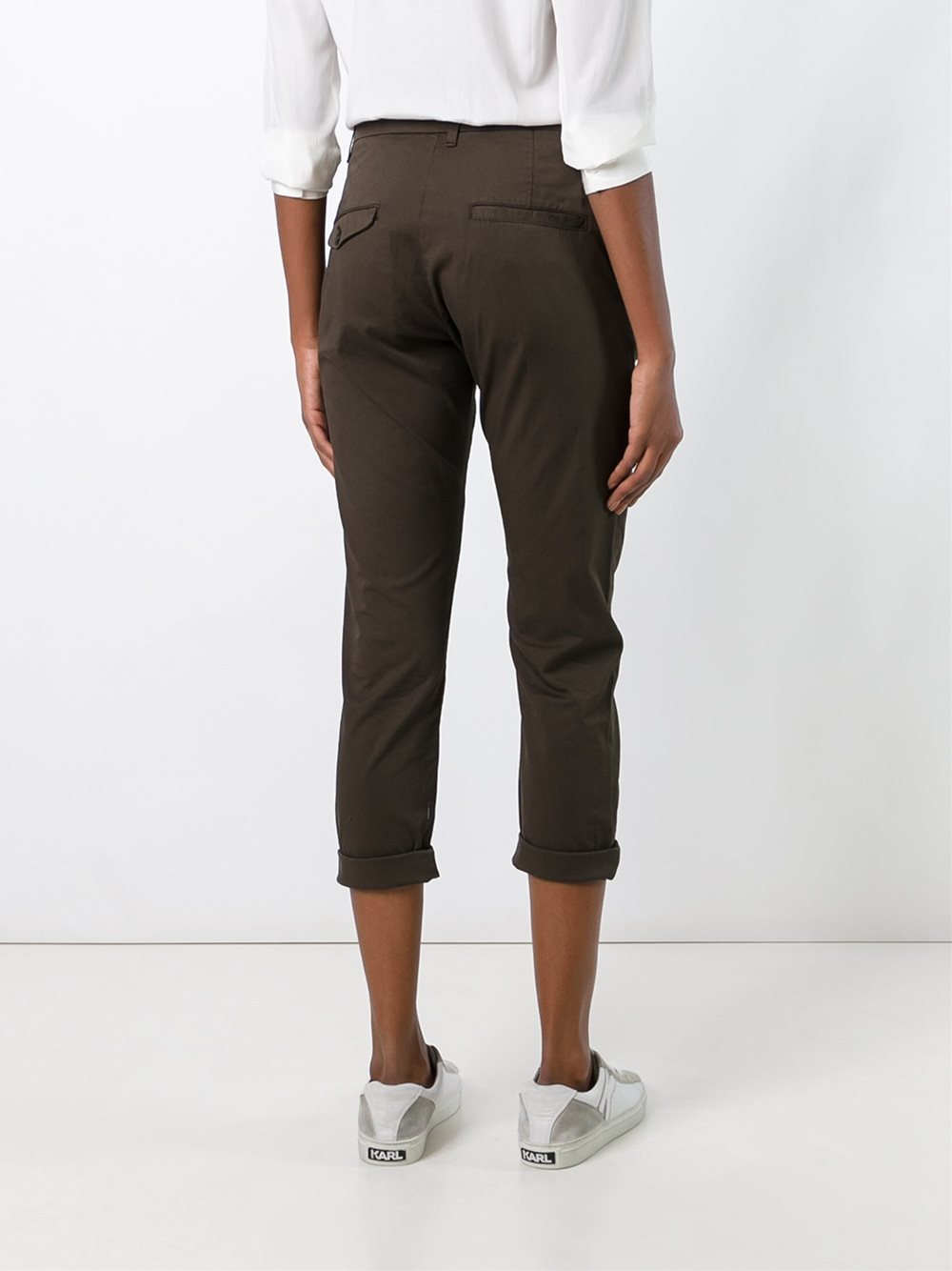 cropped trousers