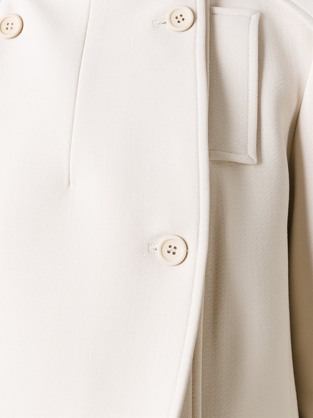 double breasted cropped jacket
