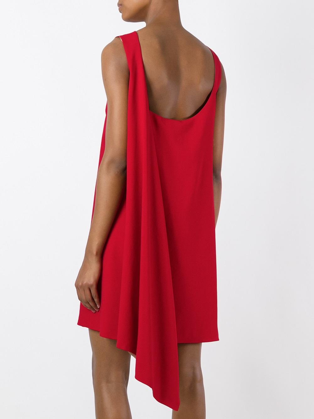 slash neck dress
