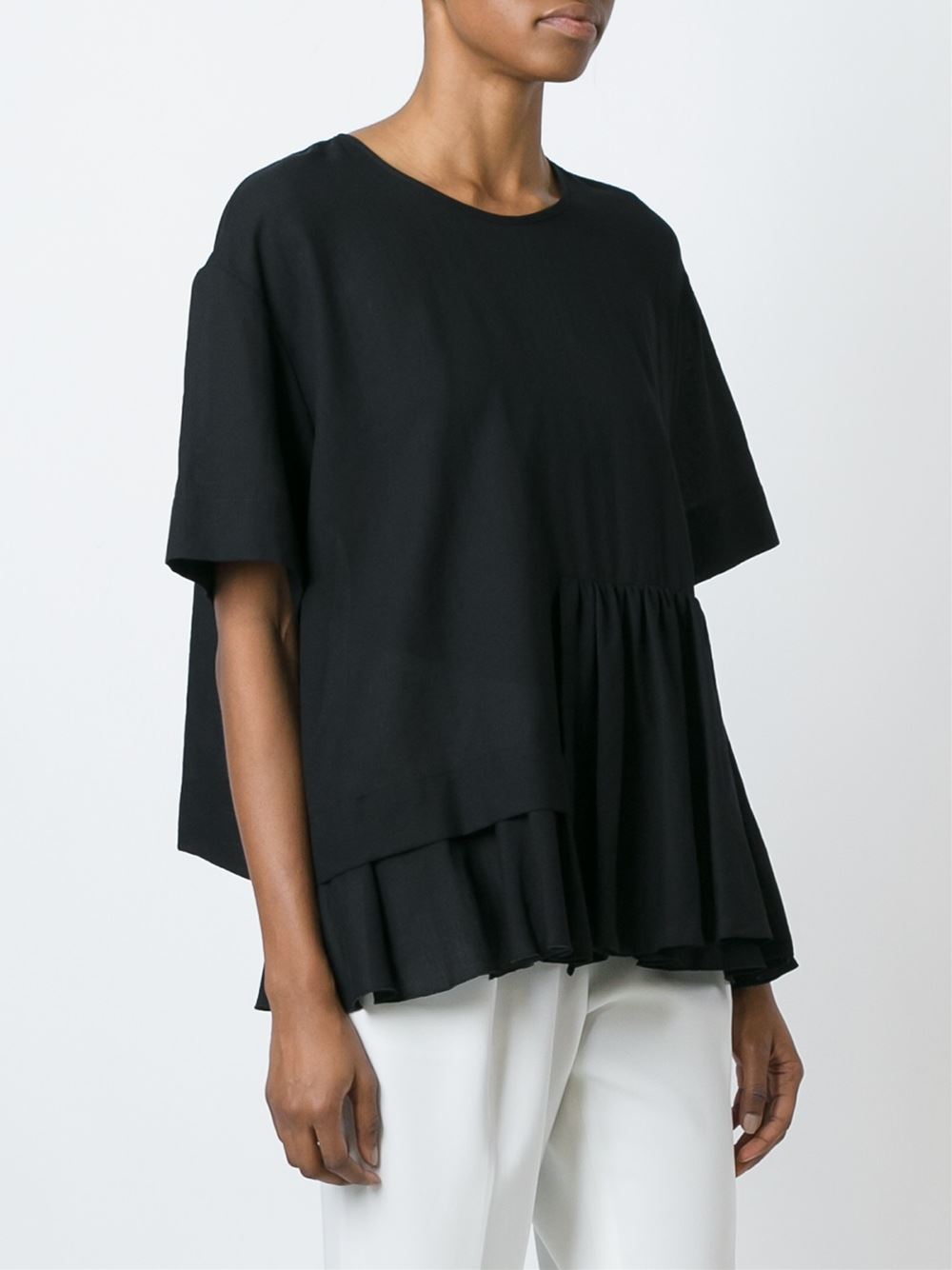 frill hem top