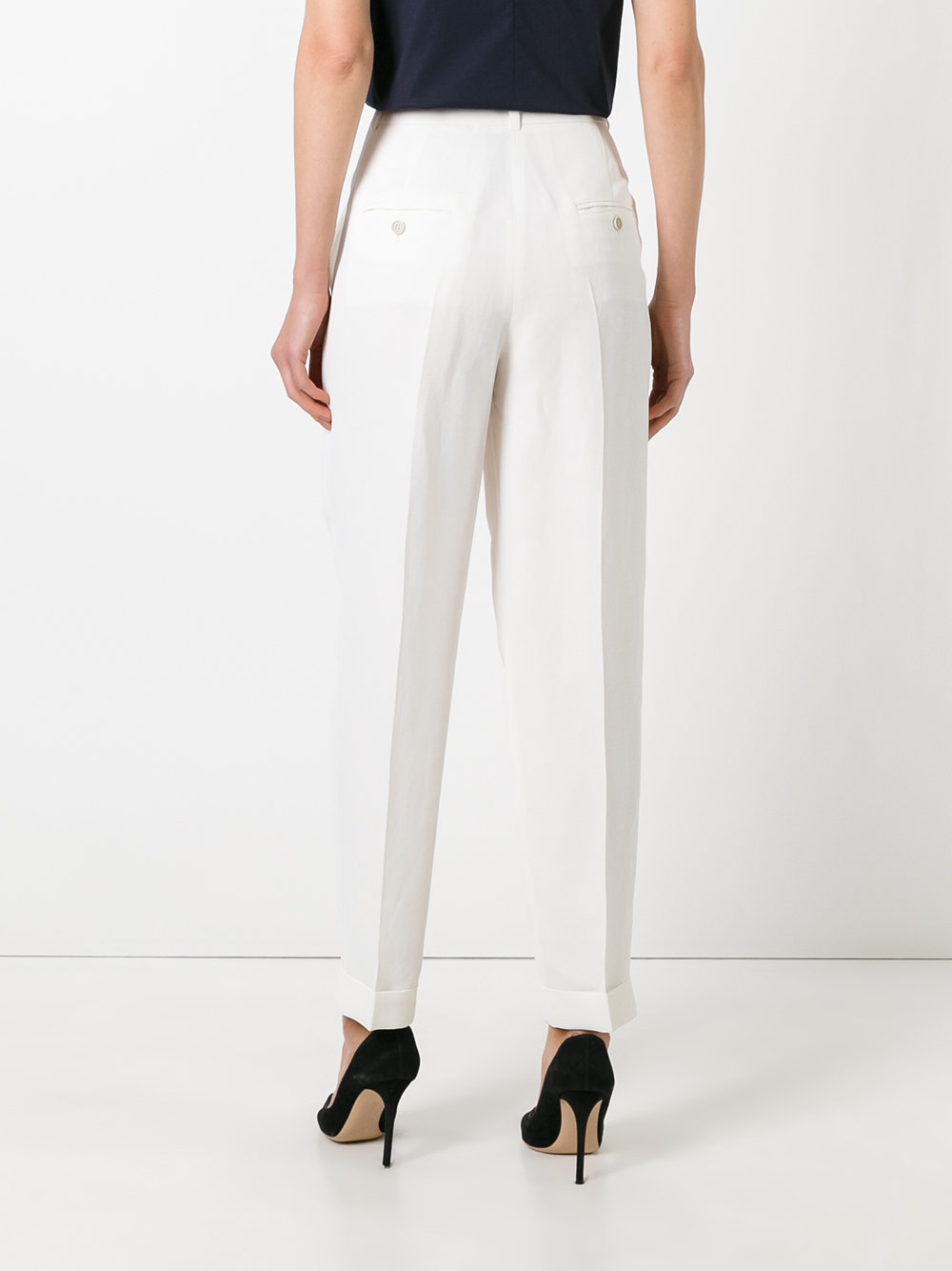 high waisted trousers 
