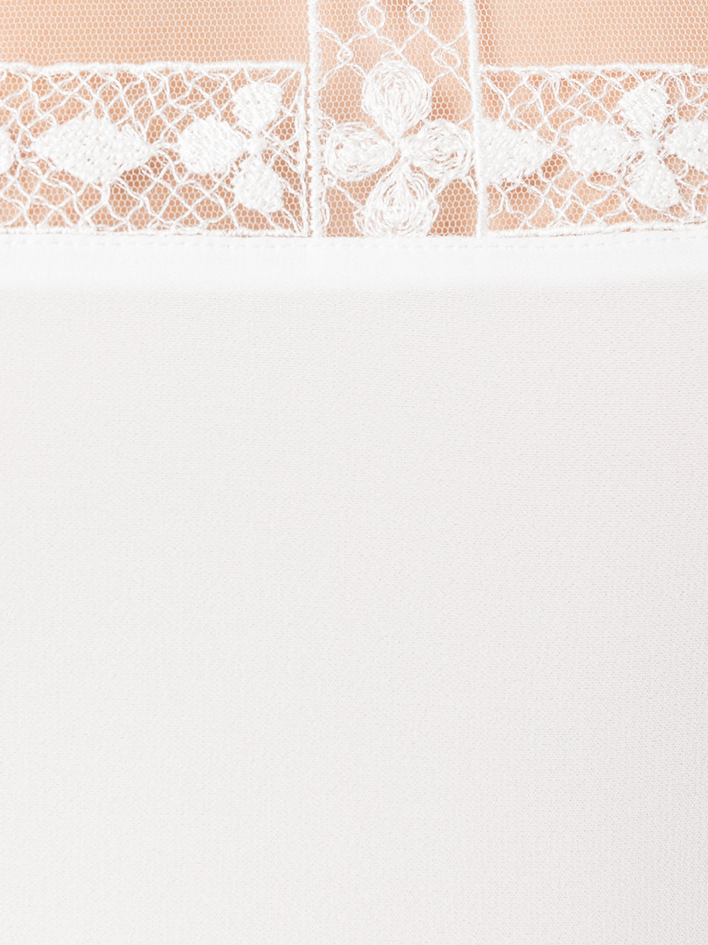 lace panel dress