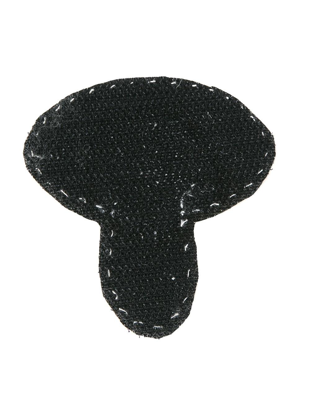 beaded mushroom velcro patch