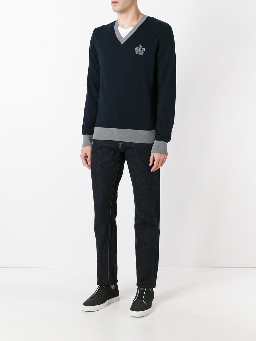 crown logo jumper