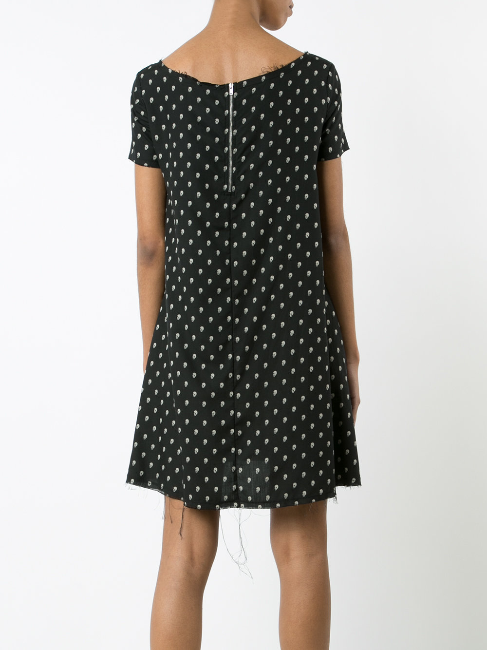 skull print dress