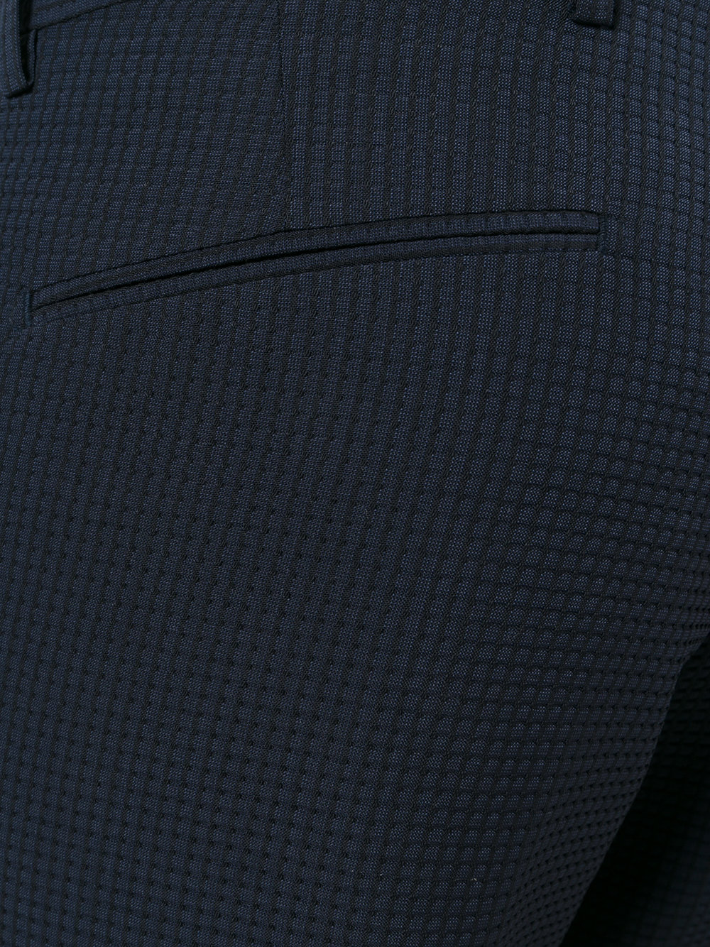 checked tailored pants 