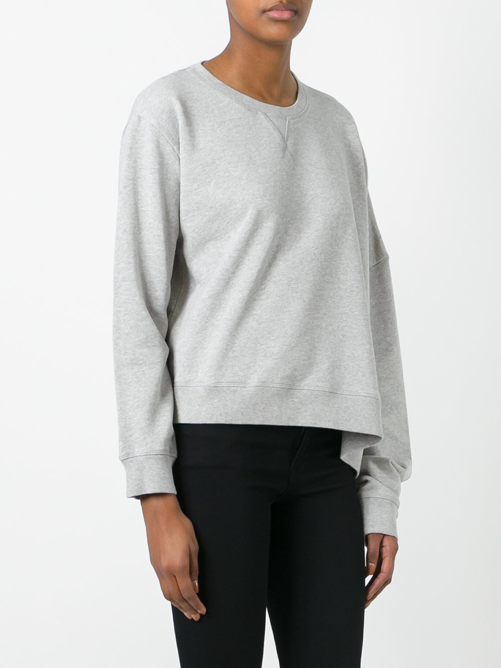 asymmetric sweatshirt