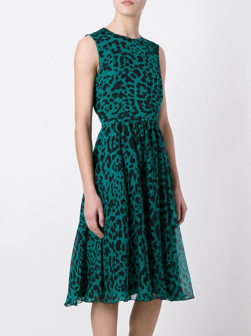 leopard print dress