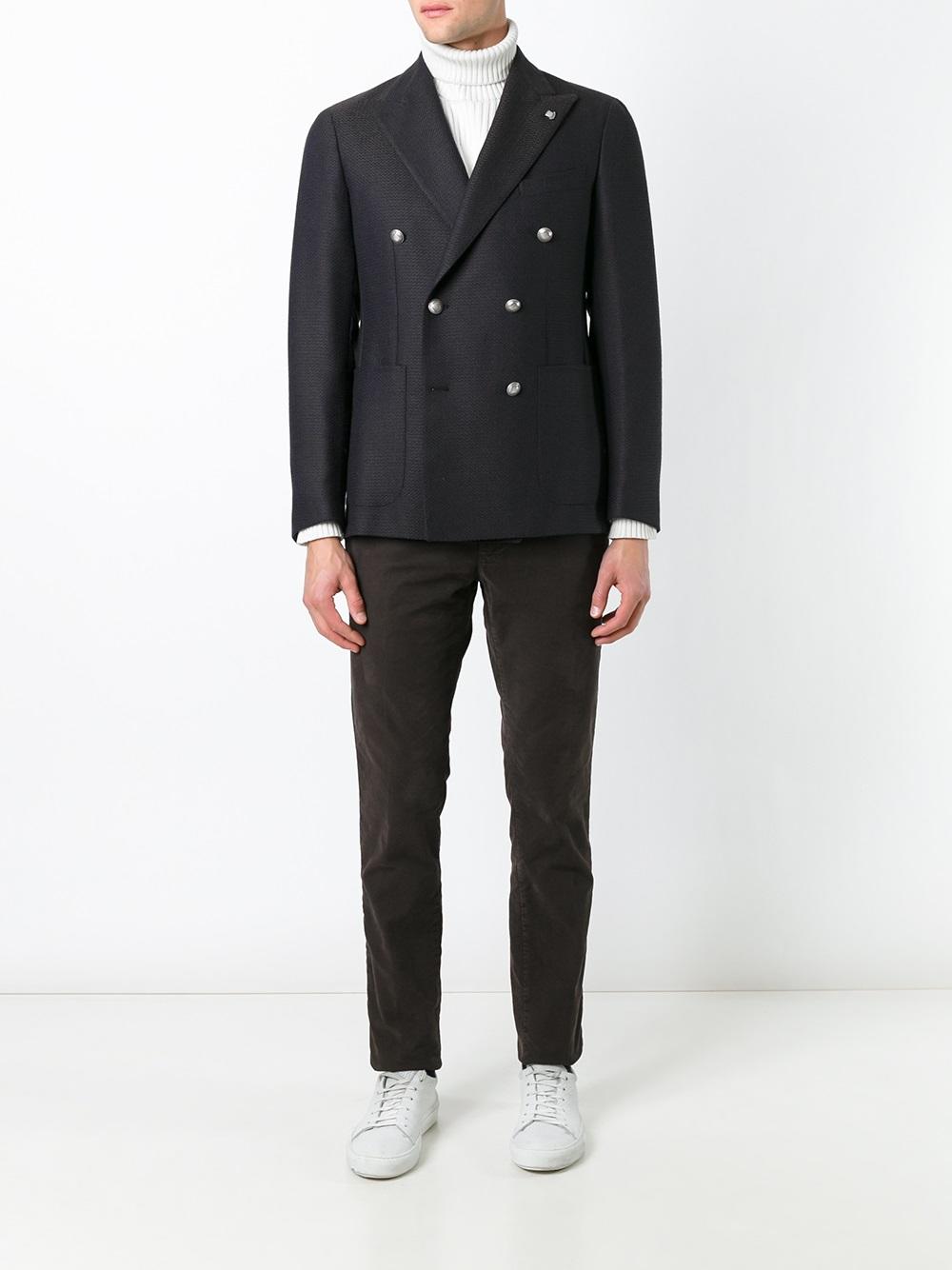 slim-fit trousers