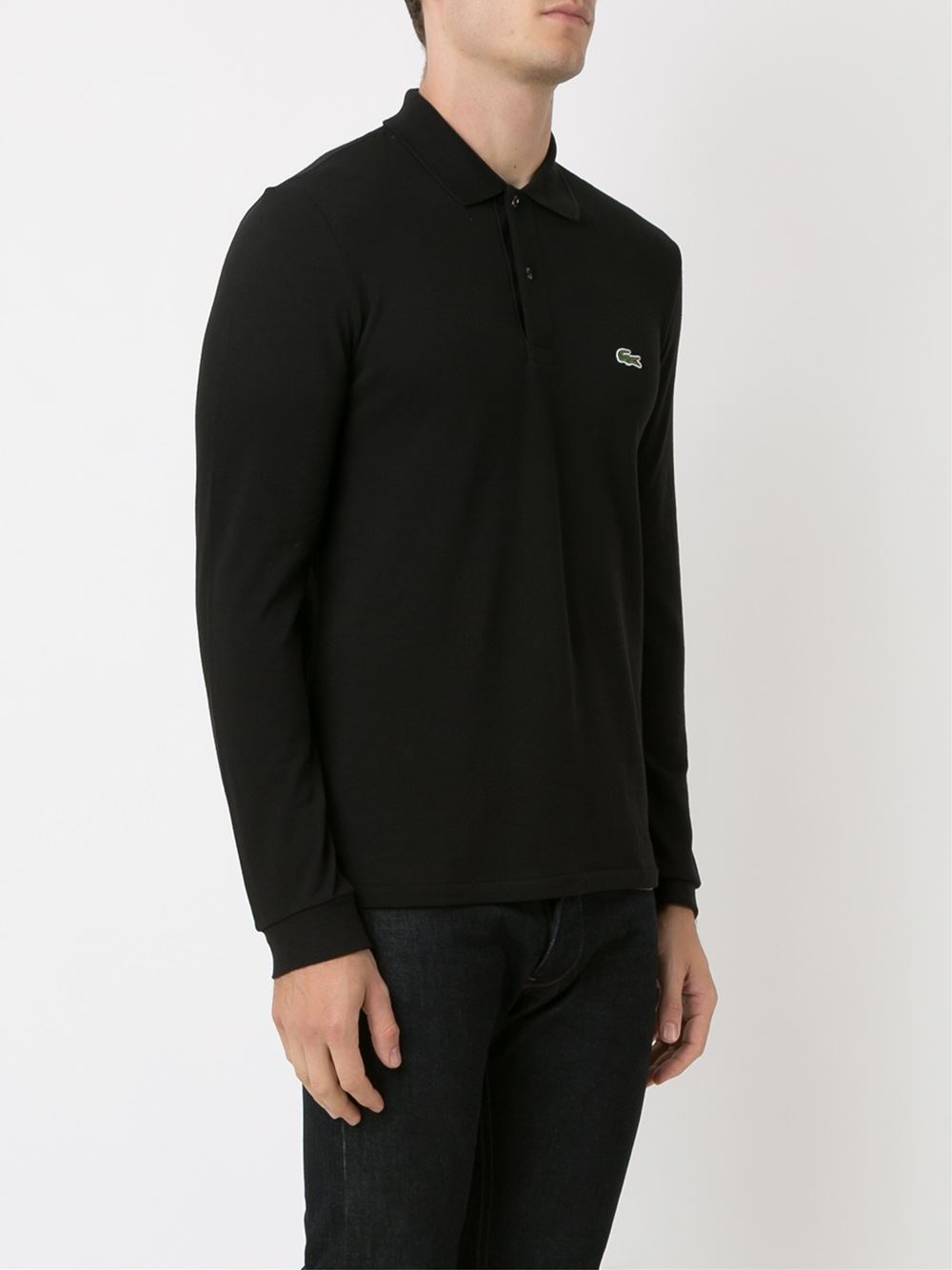 chest logo polo shirt