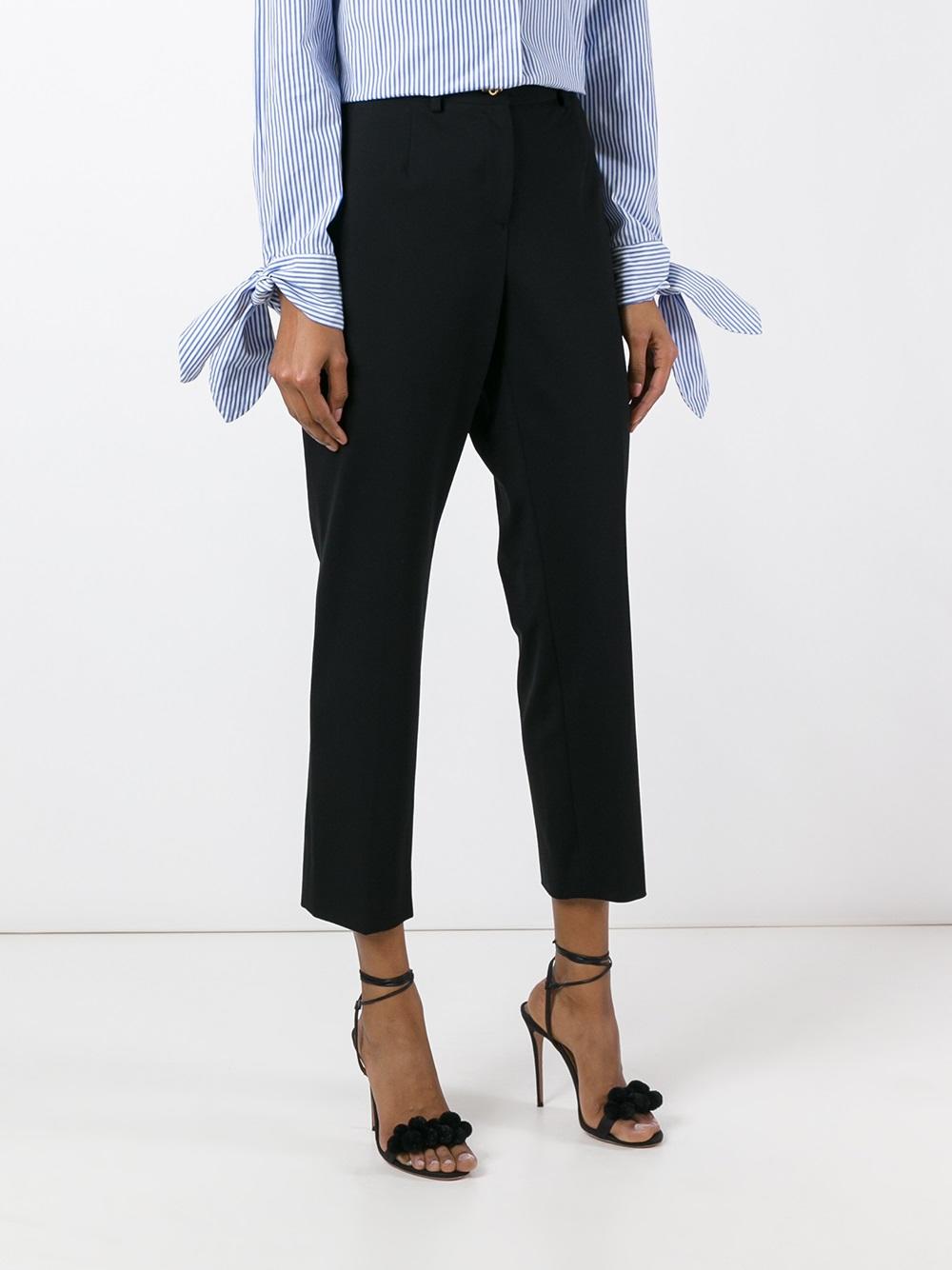 Gancino flip lock trousers