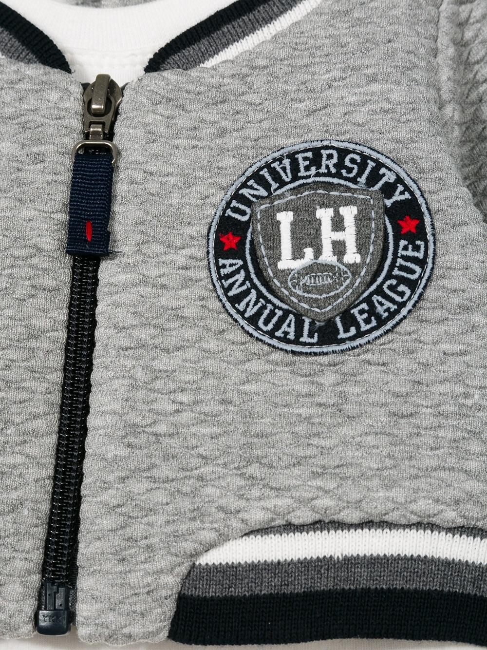 zipped sweatshirt pyjamas