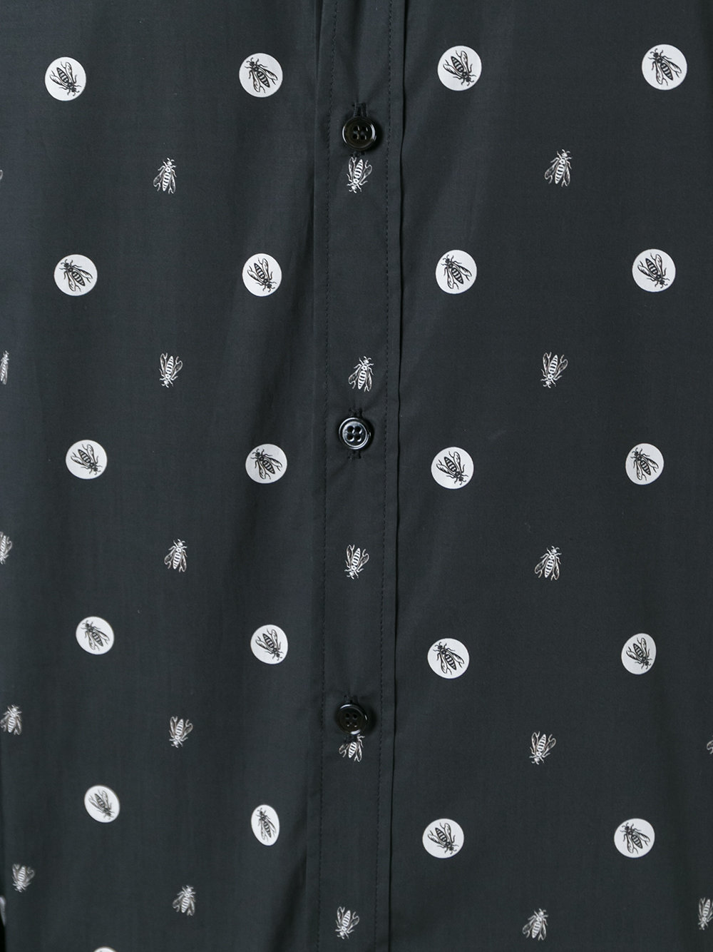 bee print shirt