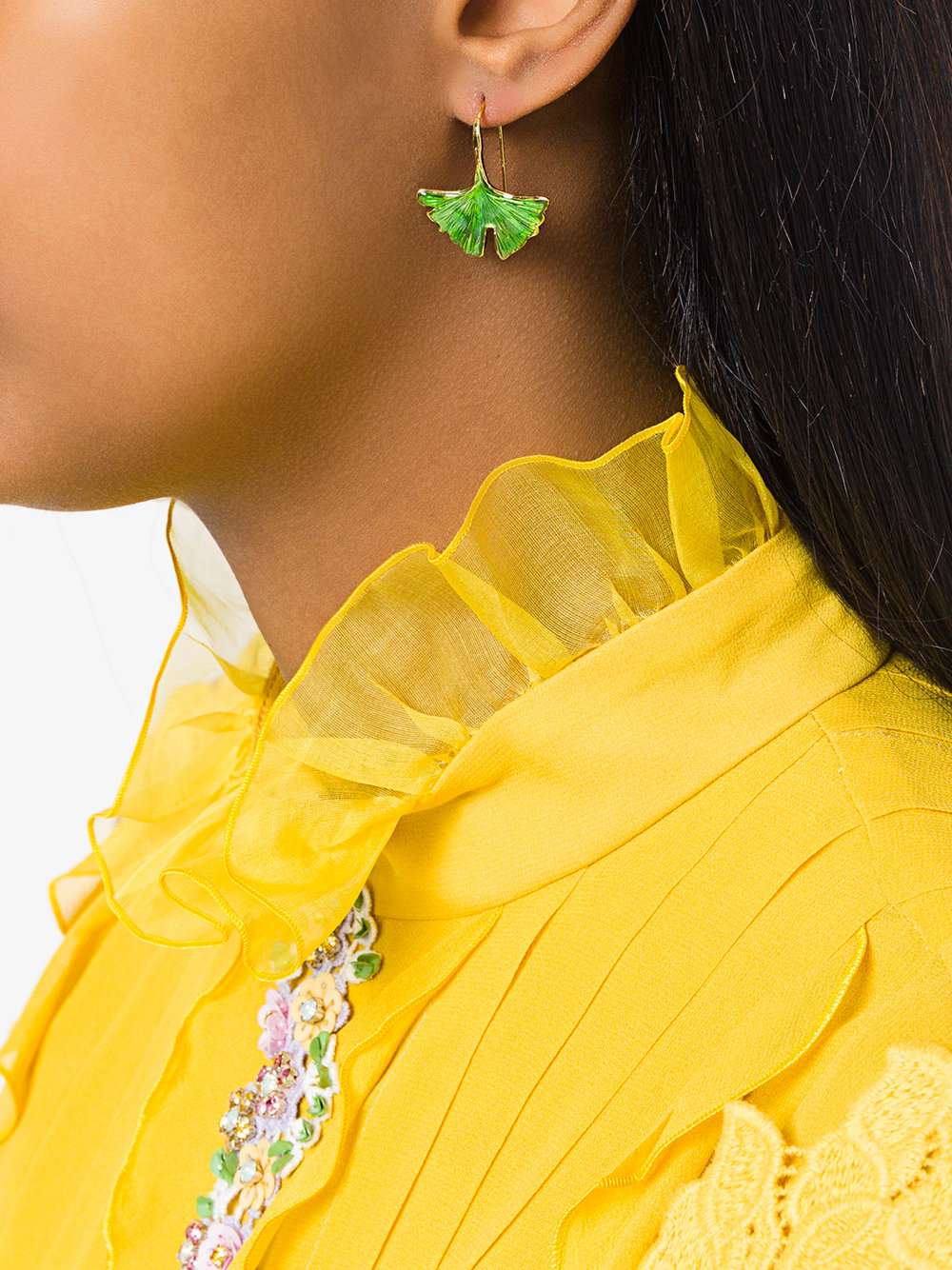 Tangerine earrings