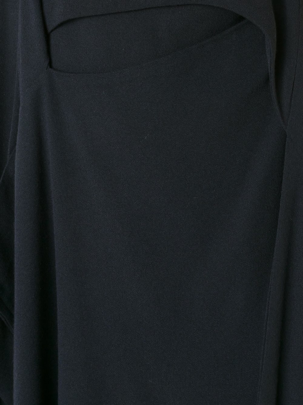 deconstructed asymmetric long dress