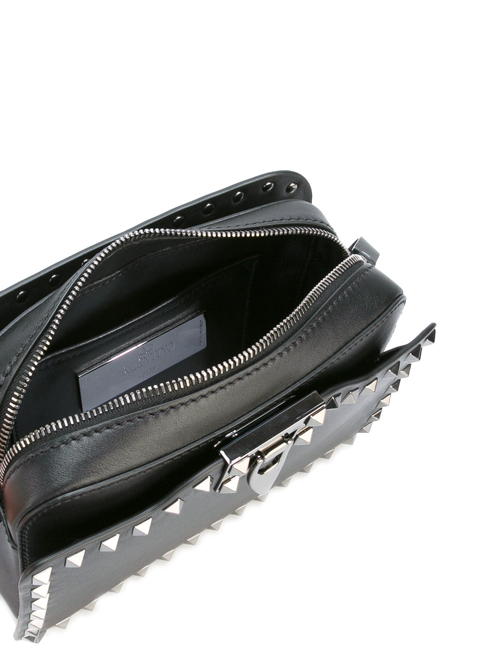 'Rockstud' flip-lock bag