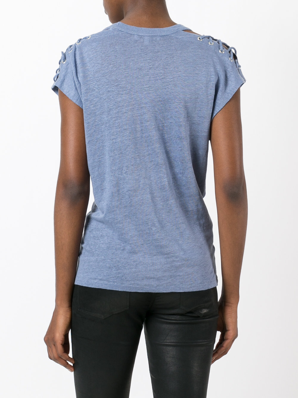 lace-up T-shirt 