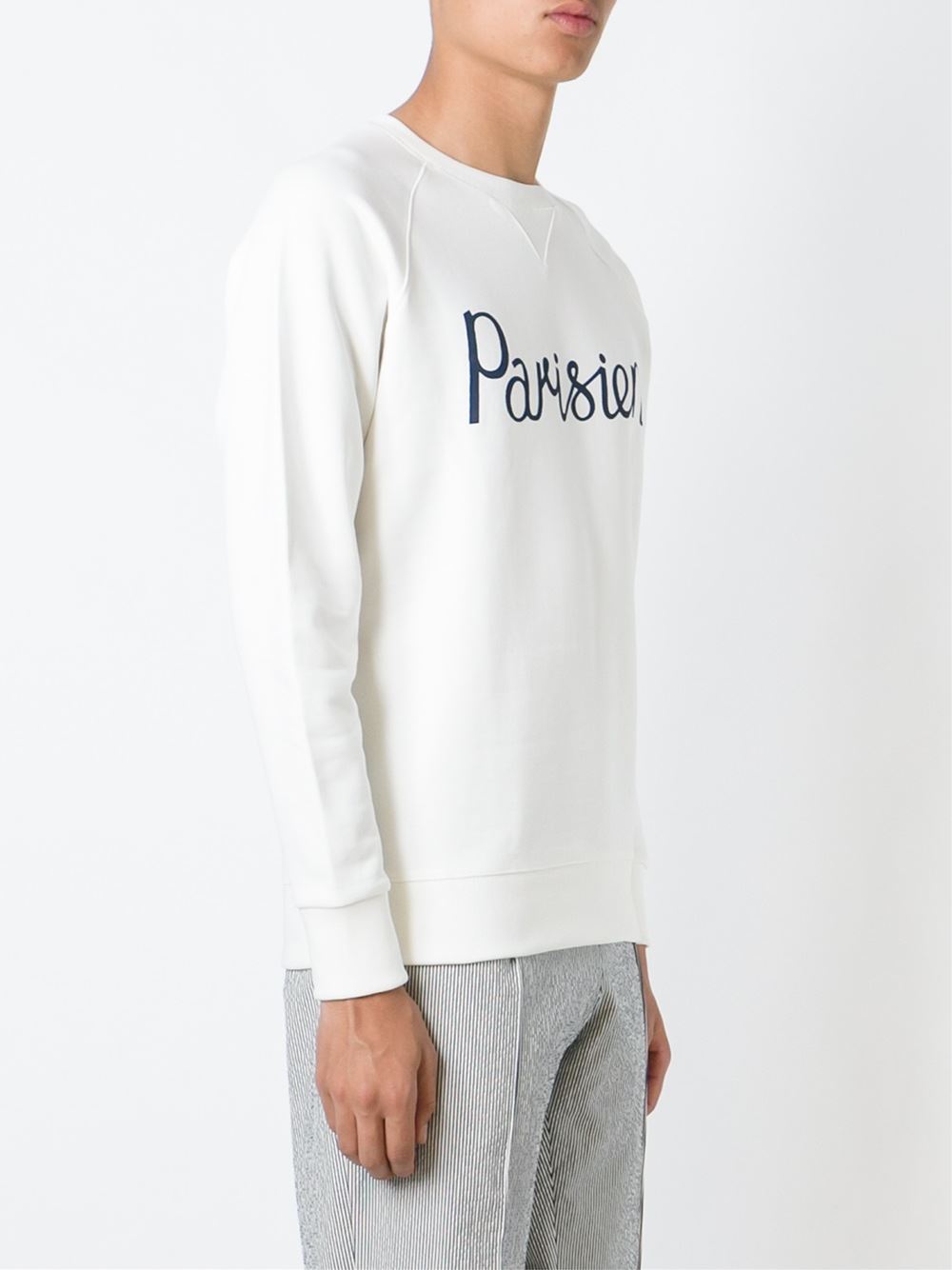 Parisien print sweatshirt