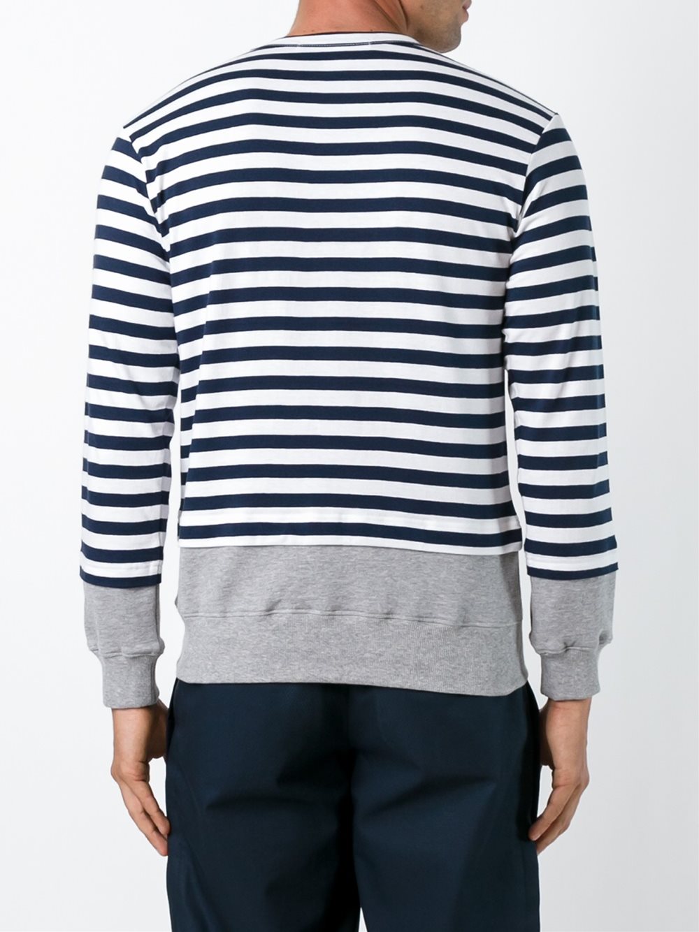 striped sweatshirt