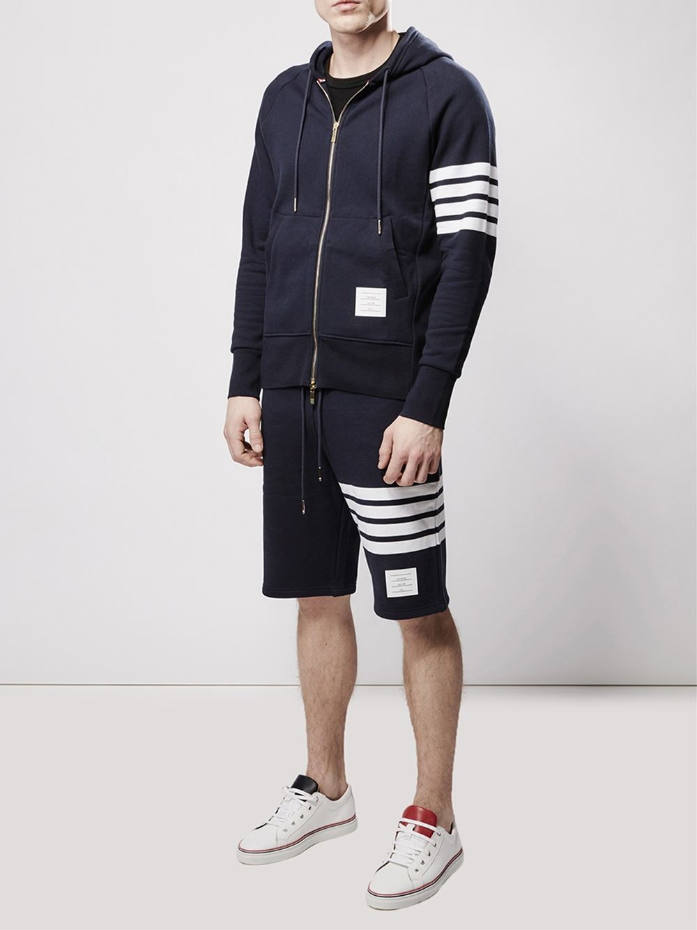 thom browne 条纹细节短裤海淘返利 | 米饭粒返利网