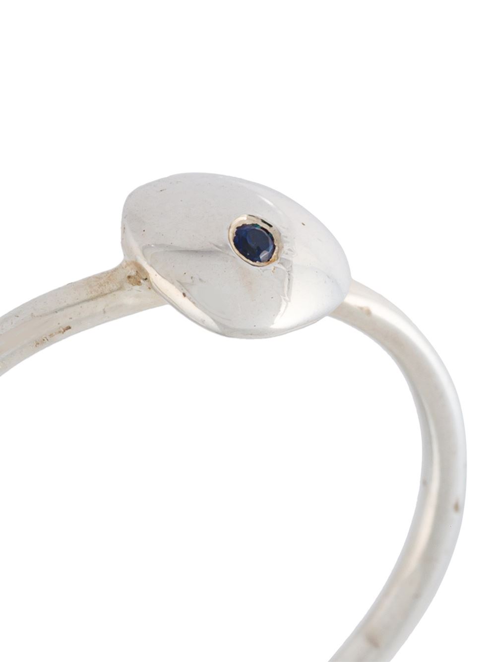 medium sapphire nugget ring