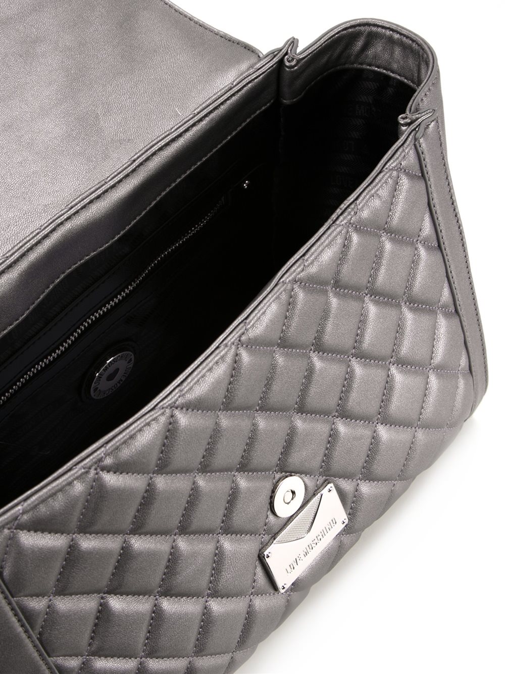 large quilted tote