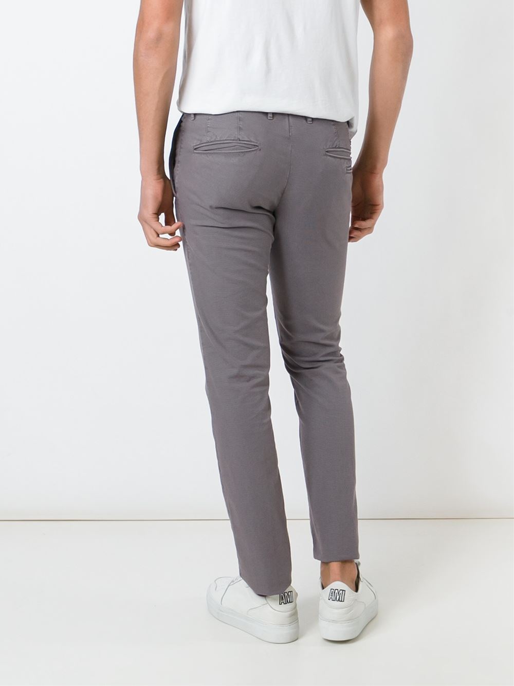 skinny cropped chinos