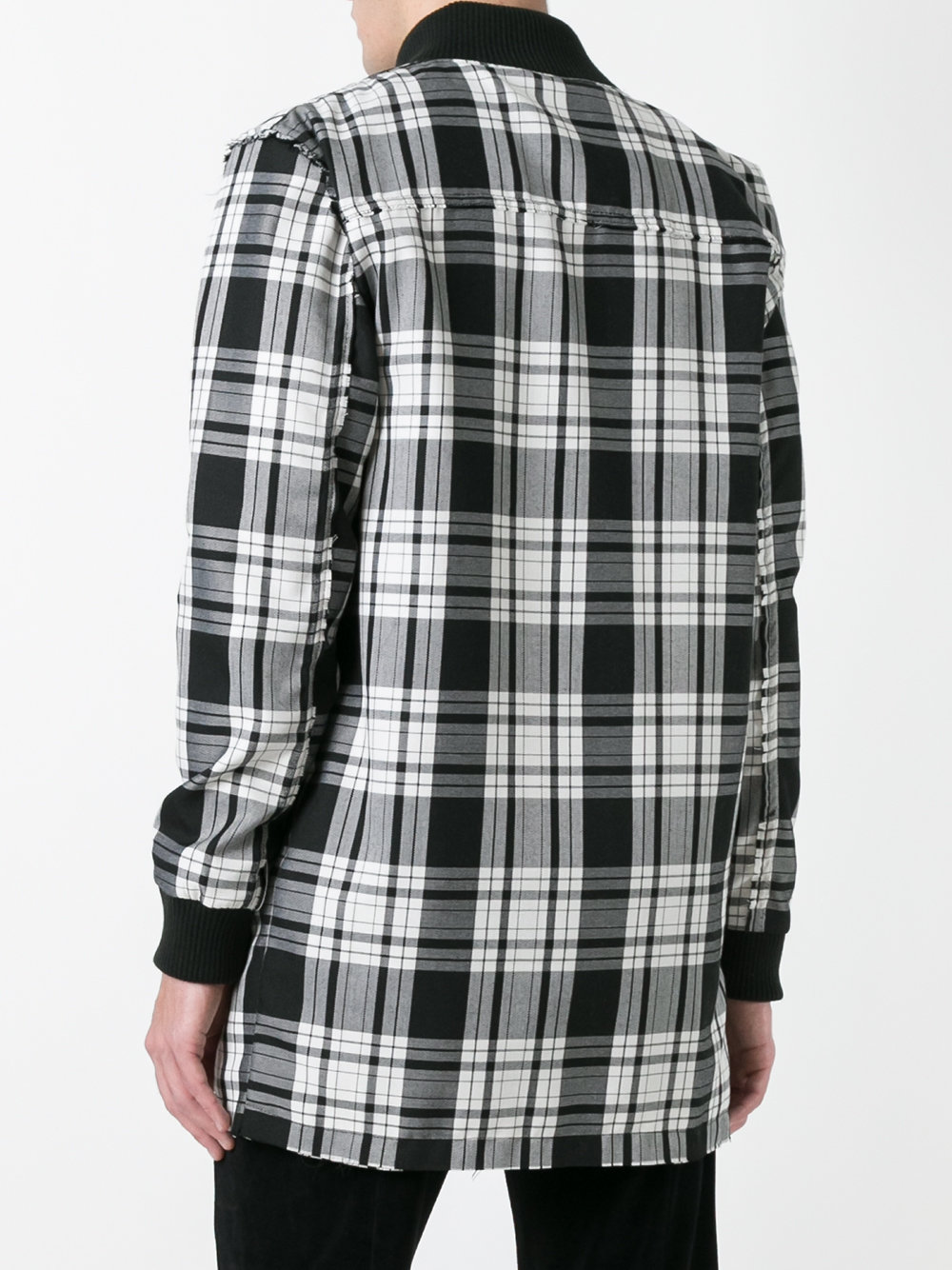 Trip longline bomber jacket 