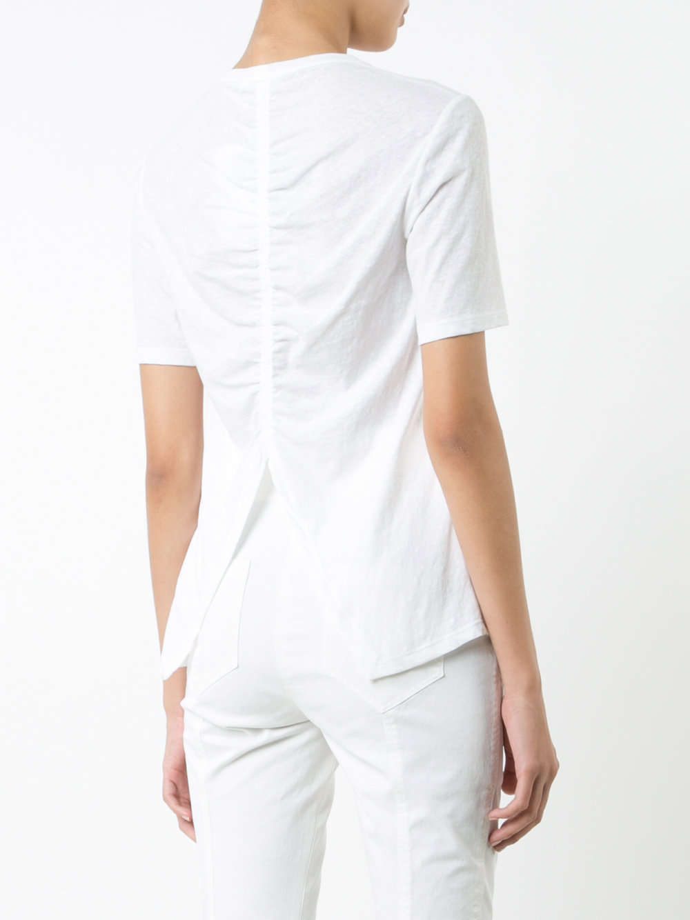 Elena ruched back T-shirt