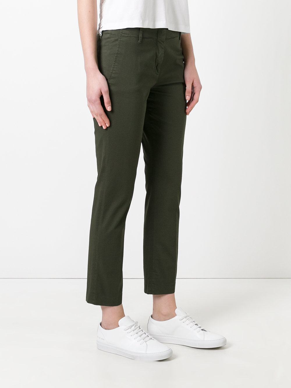 cropped trousers