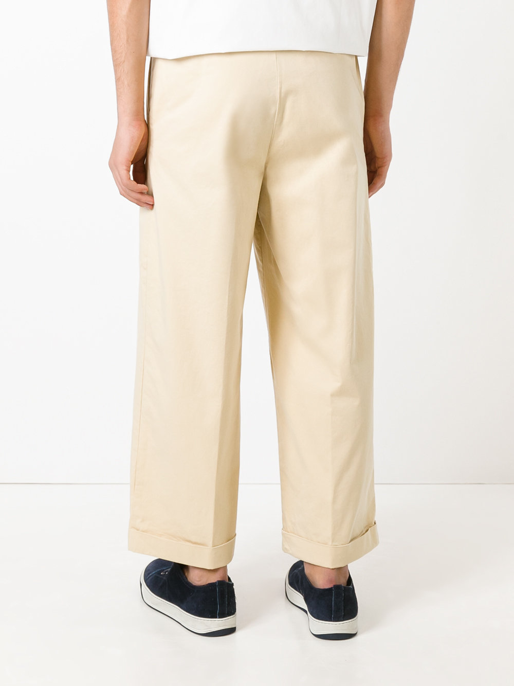 wide leg chinos
