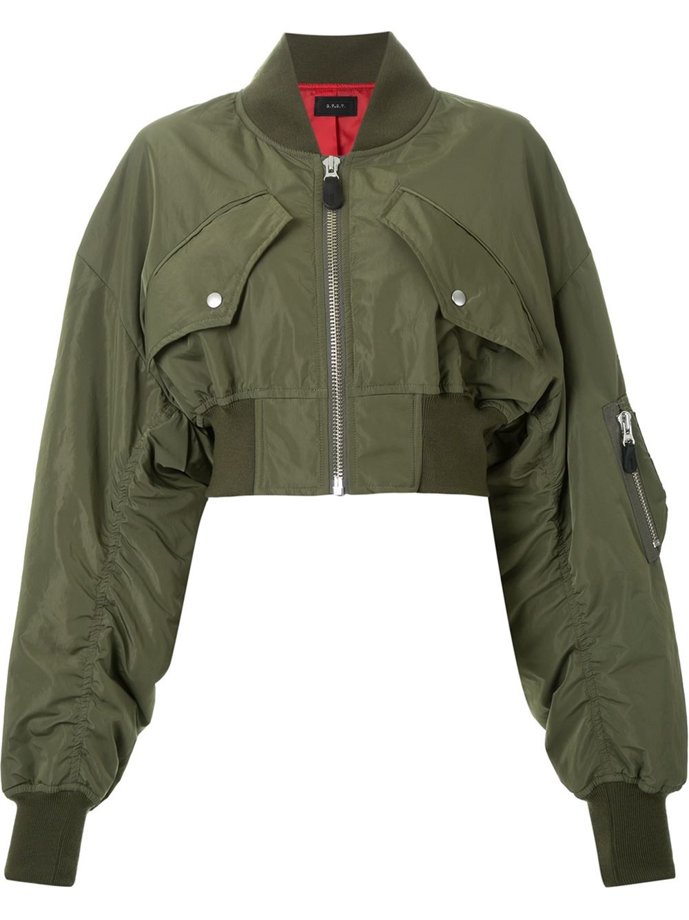 短款飞行员夹克