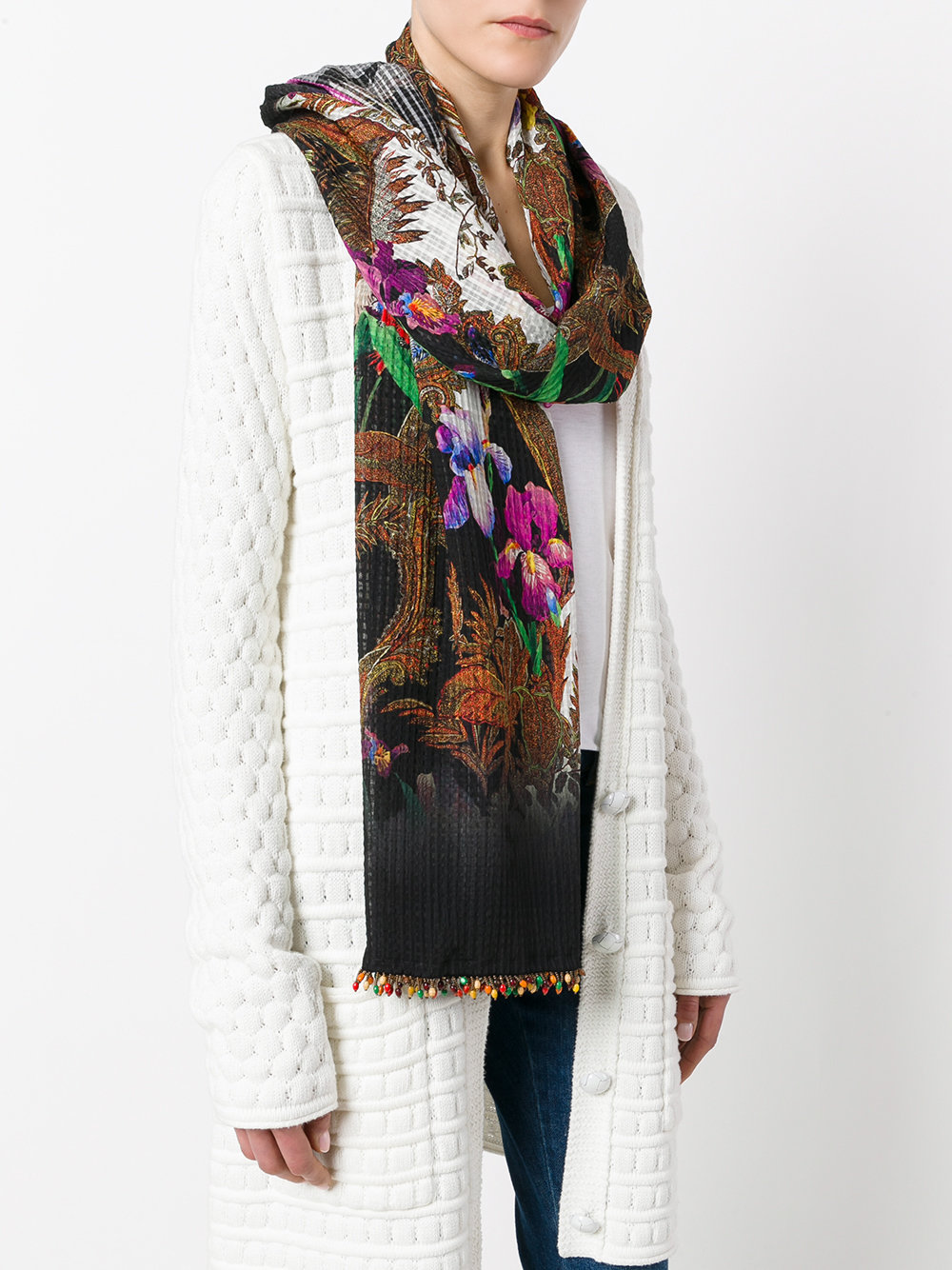 printed scarf 