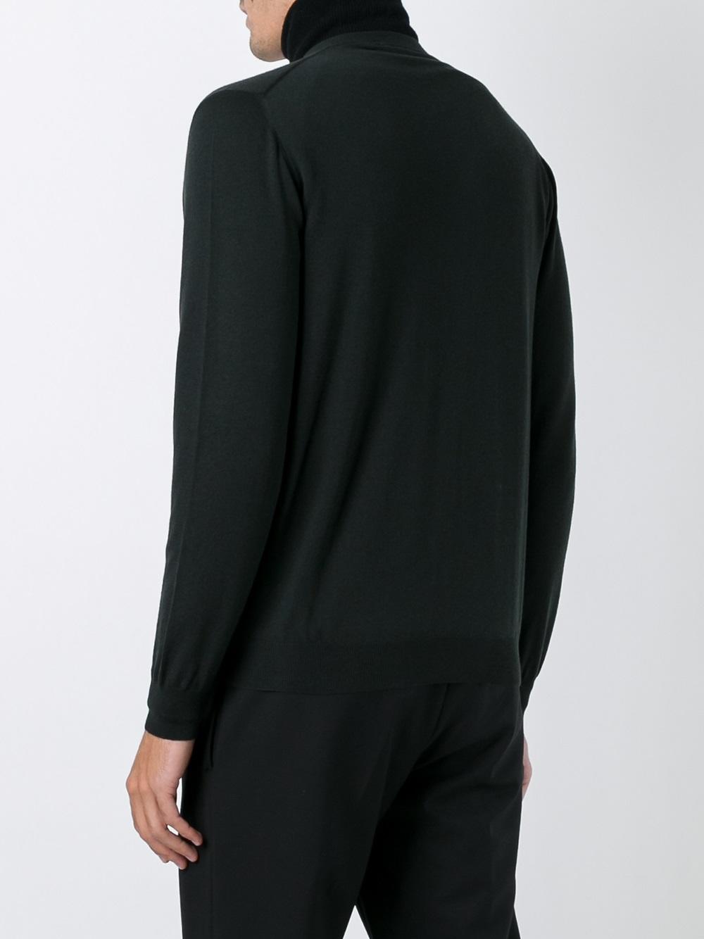 V-neck cardigan