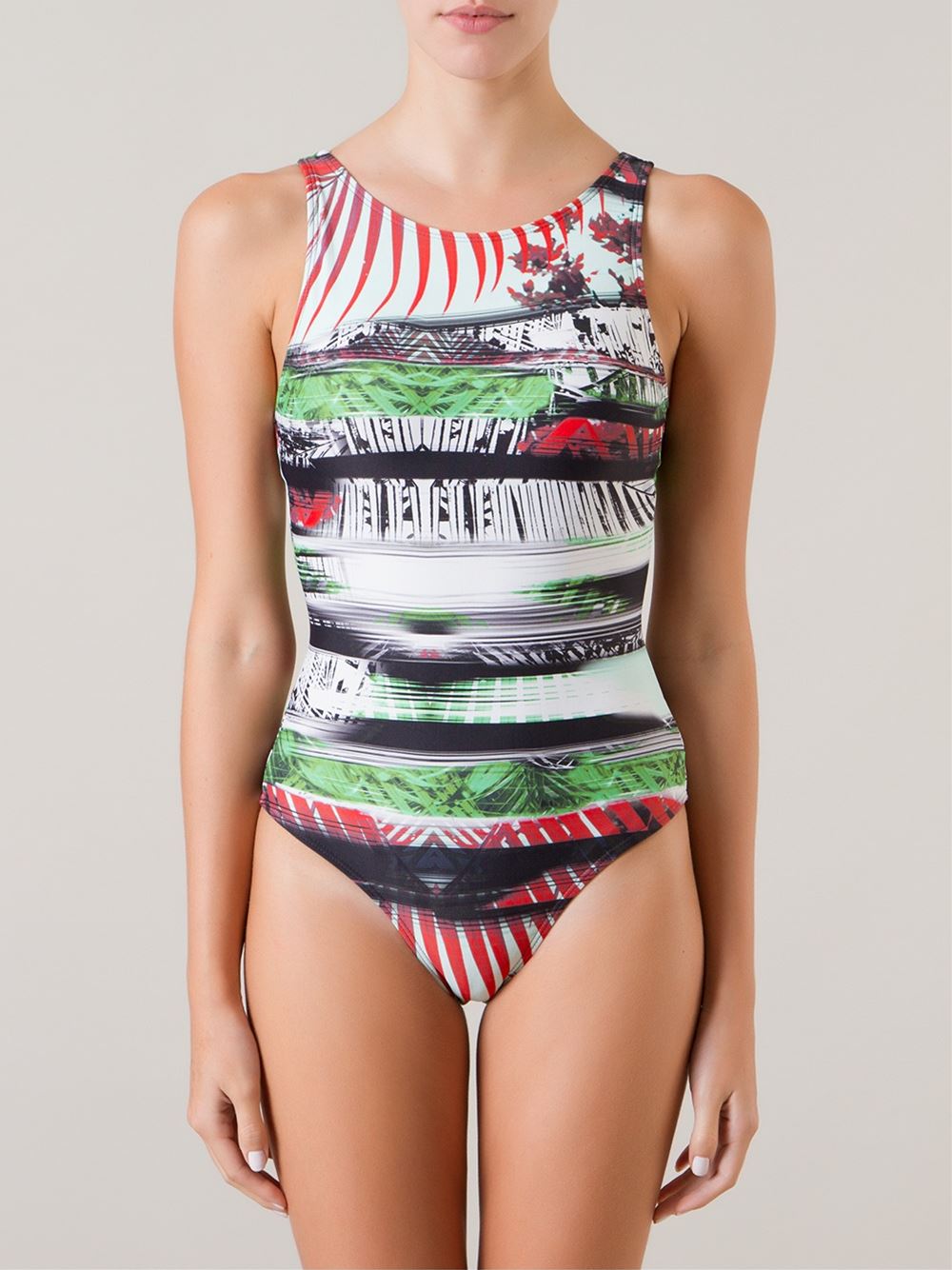 print swimsuit