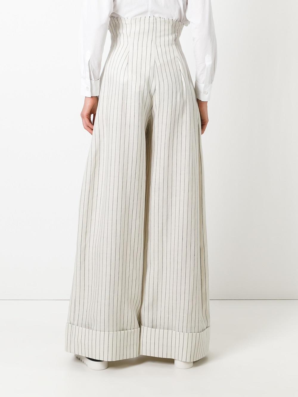 striped palazzo pants 