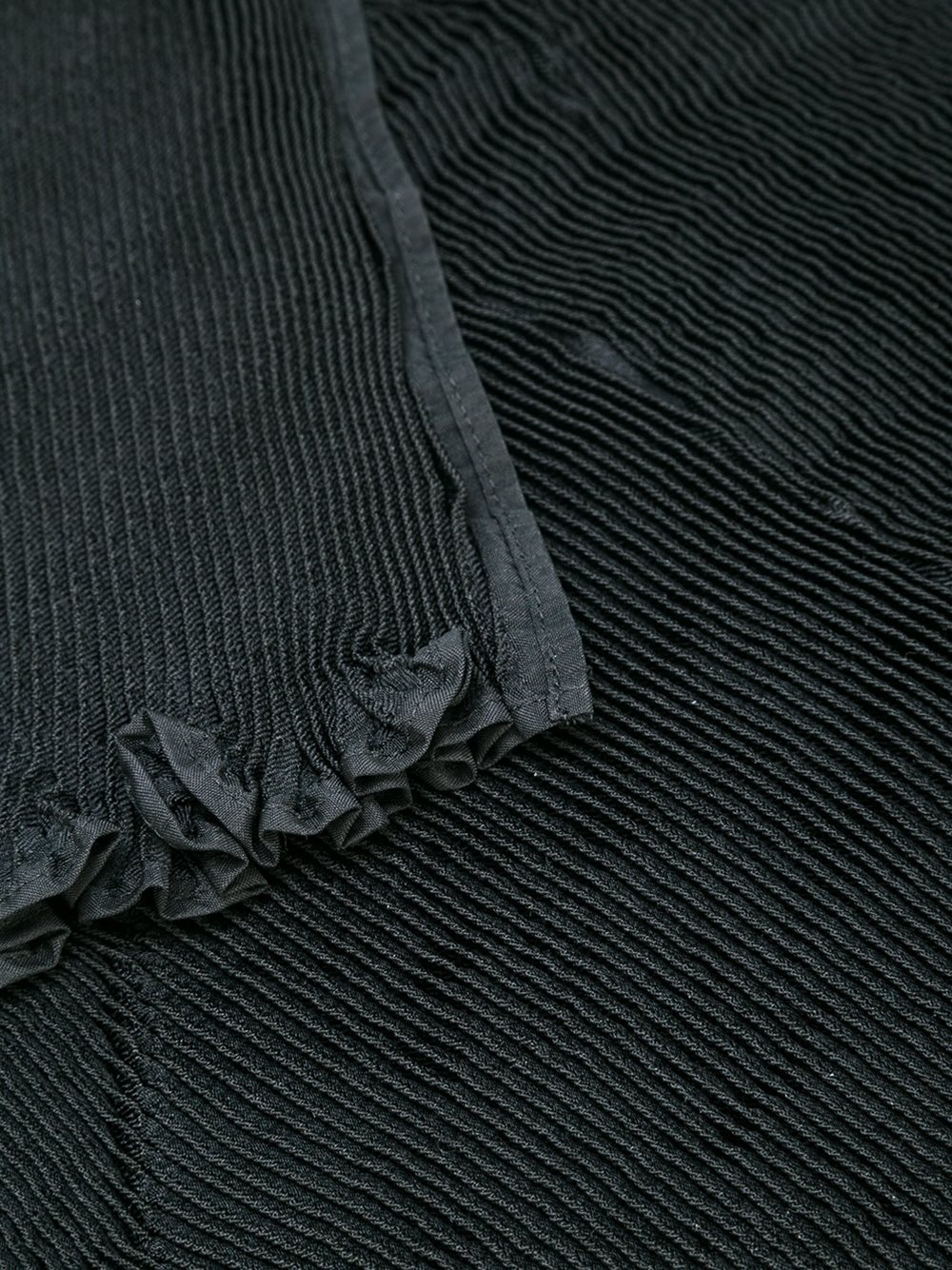 pleated scarf