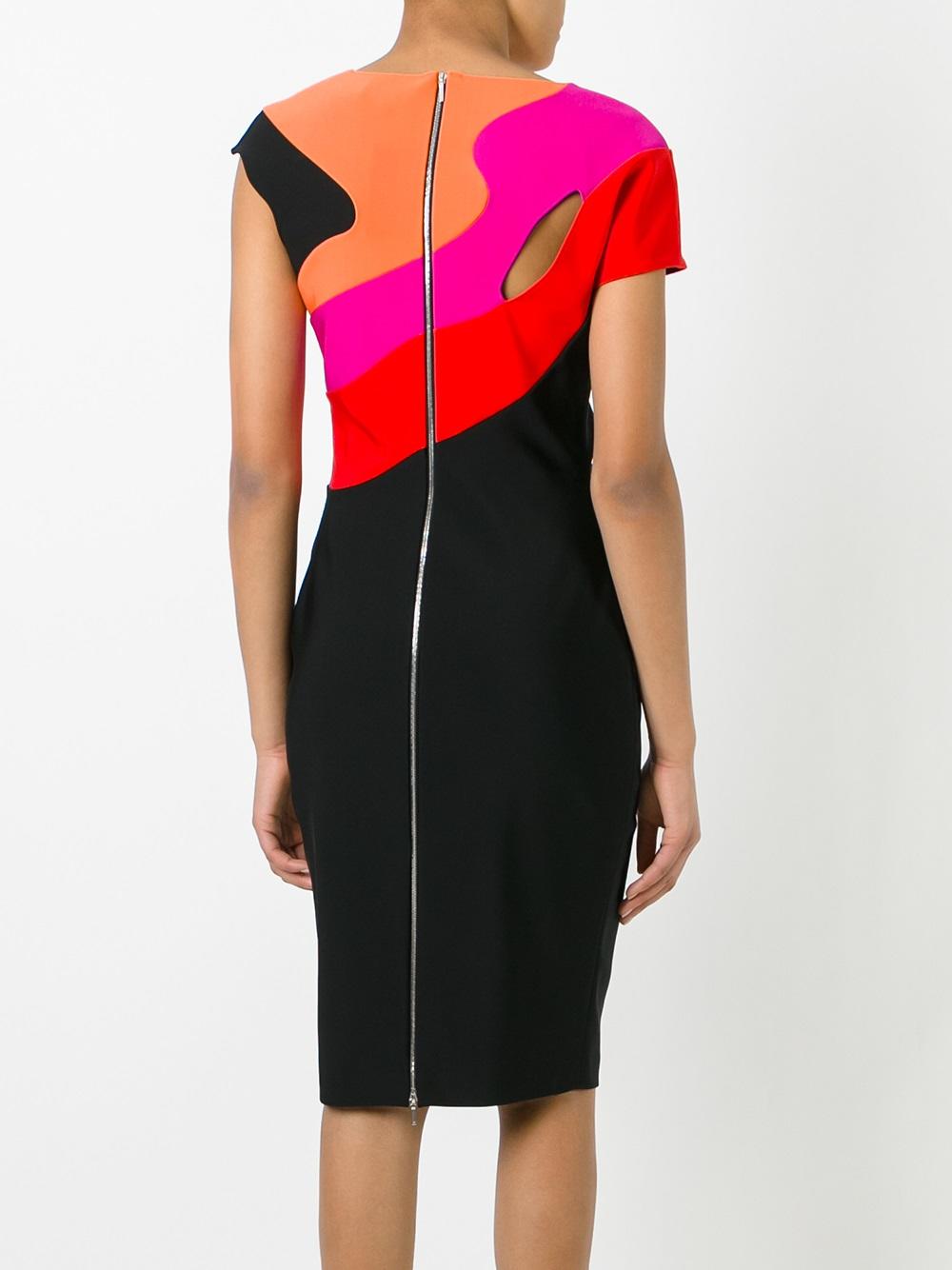 asymmetric neck dress