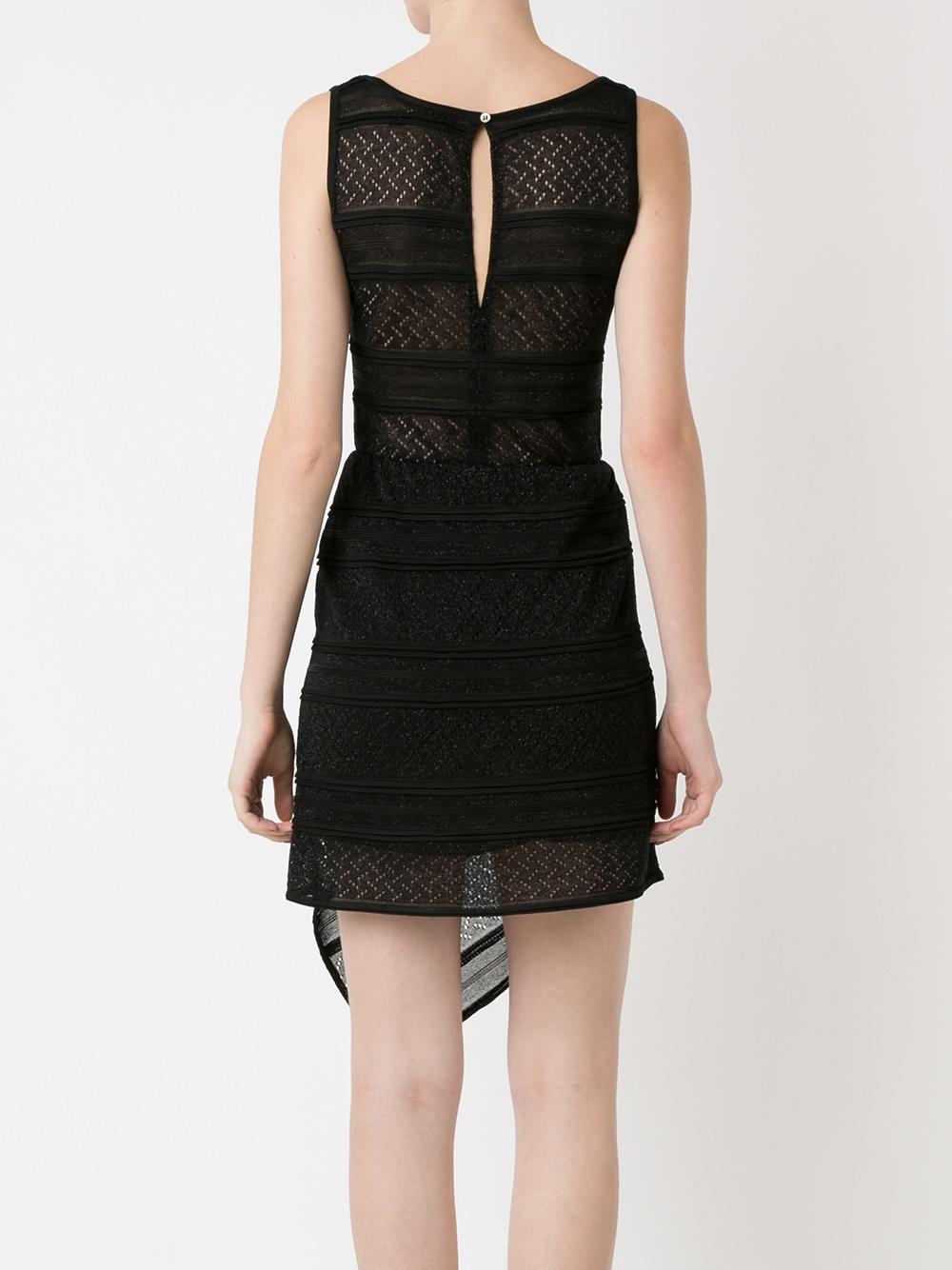 knit asymmetric dress