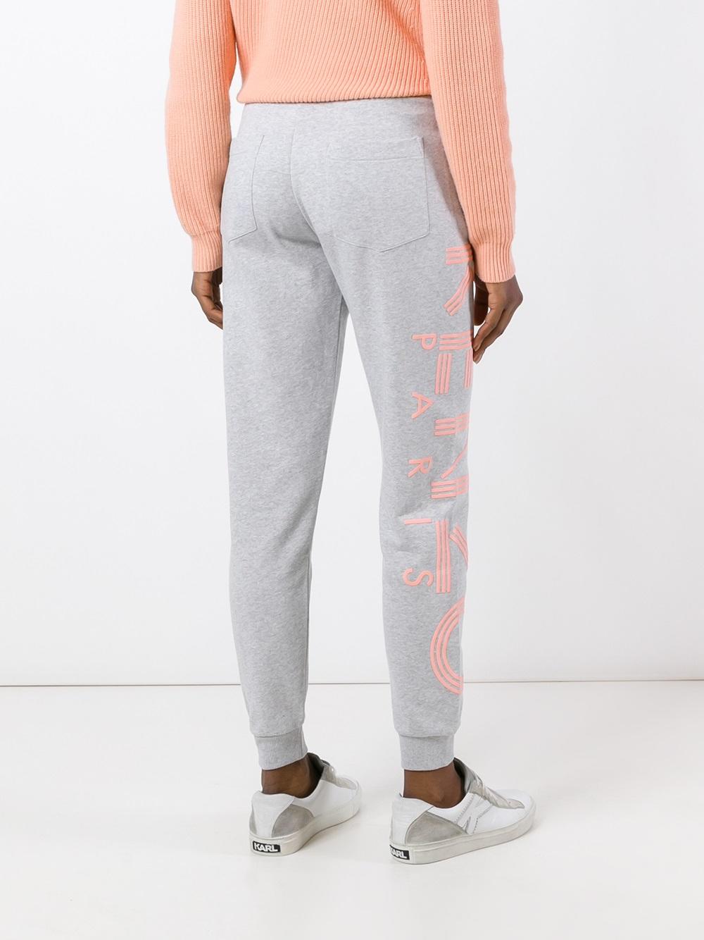 logo appliqué trackpants