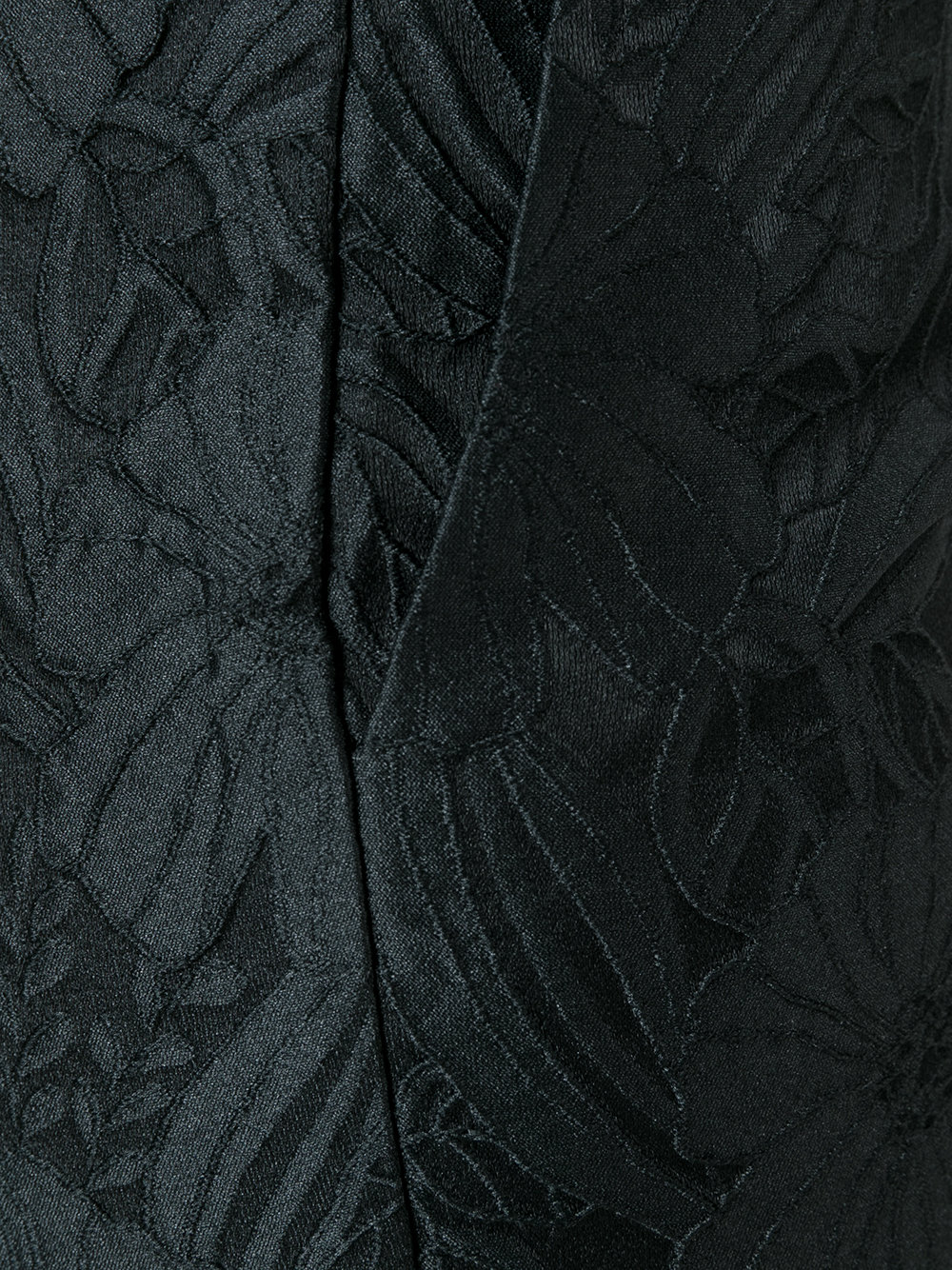 tapered jacquard trousers