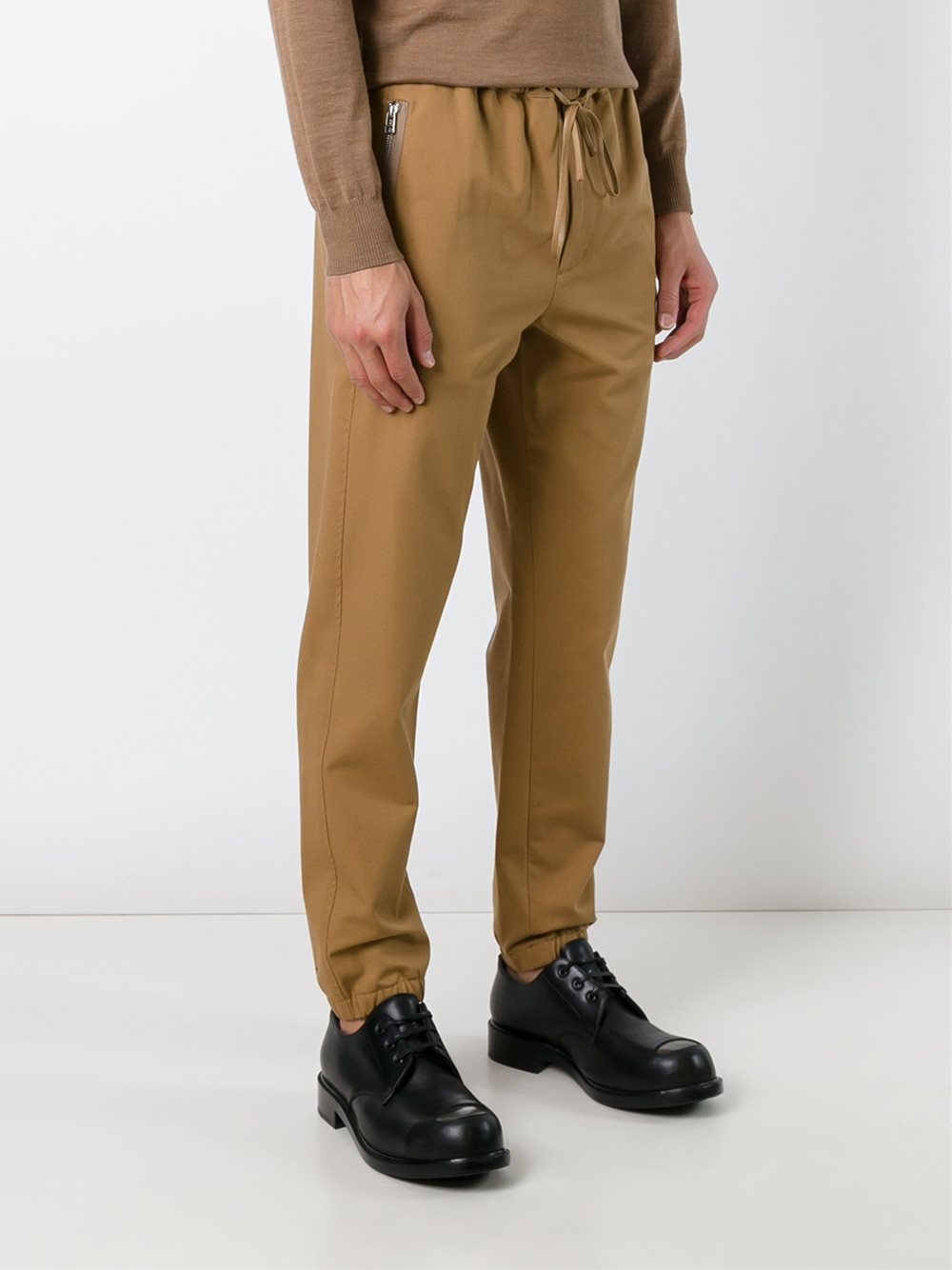 elasticated trousers