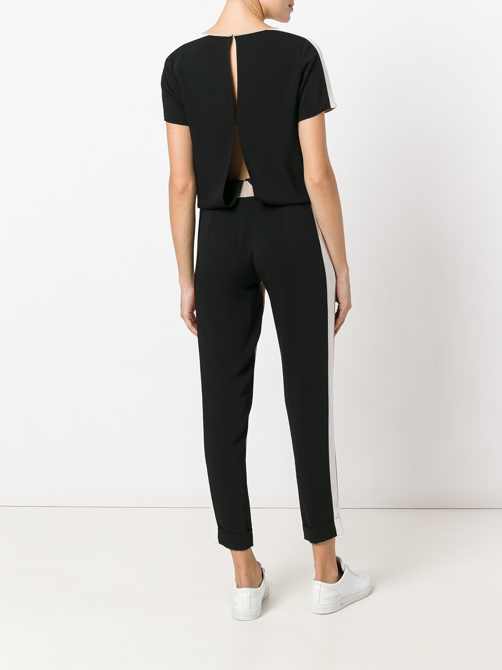 shortsleeved jumpsuit 