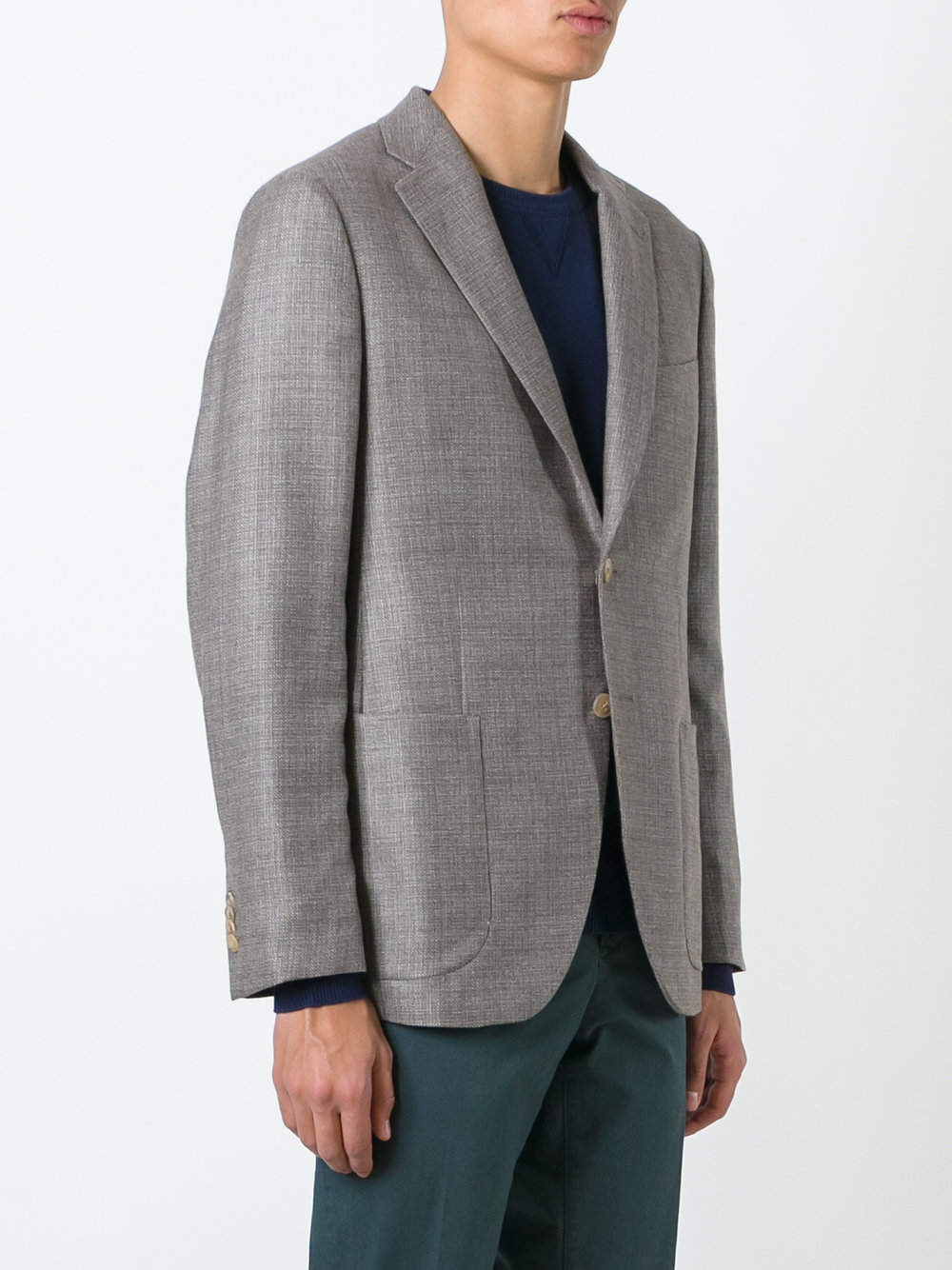 textured blazer 