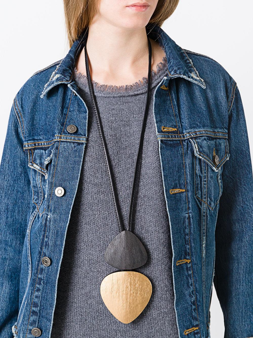 oversized pendant necklace