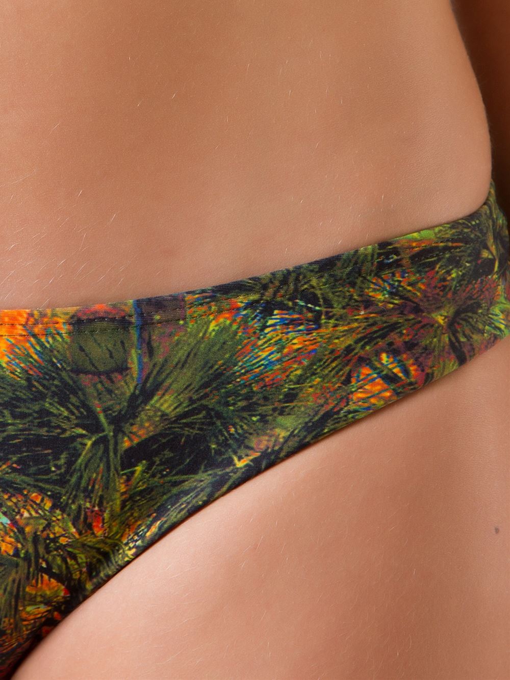 printed bikini bottoms