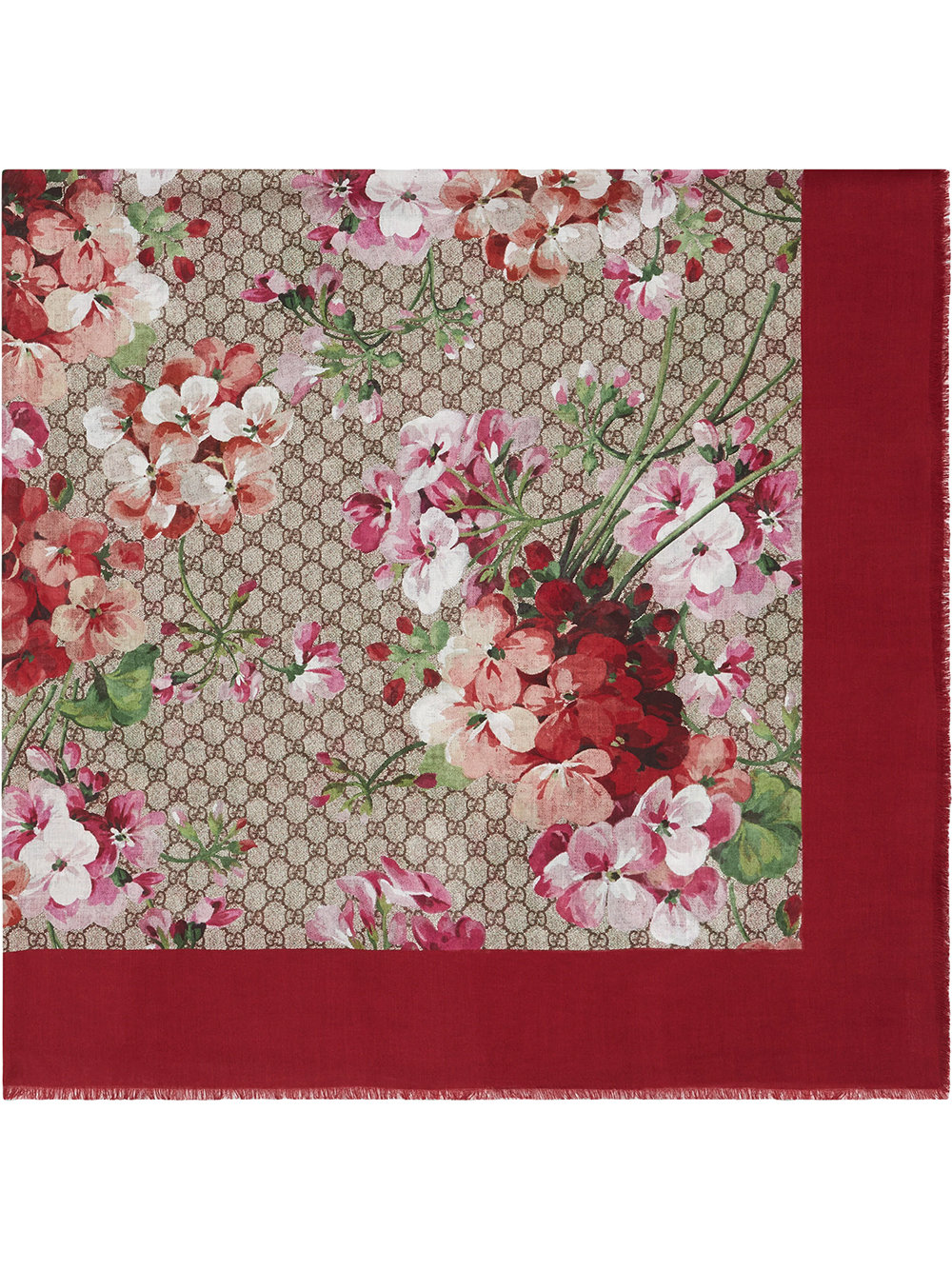 gucci gg supreme blooms scarf海淘返利 | 米饭粒返利网